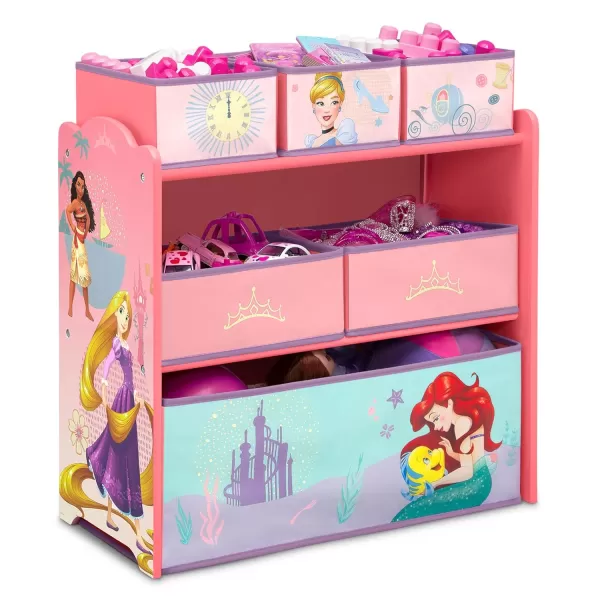 Delta Children 6 Bin Design and Store Toy Organizer - Greenguard Gold Certified, Nick Jr. PAW Patrol