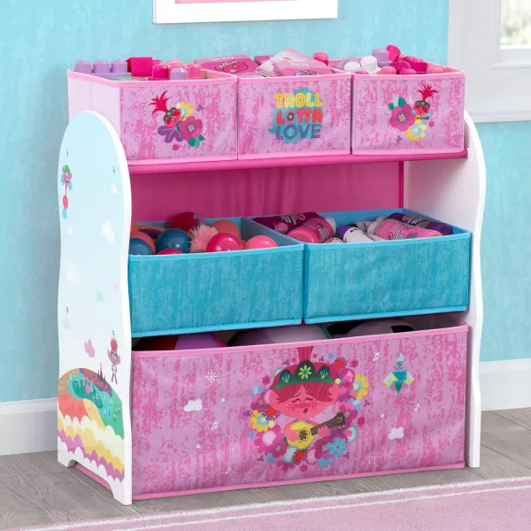Delta Children 6 Bin Design and Store Toy Organizer - Greenguard Gold Certified, Nick Jr. PAW Patrol