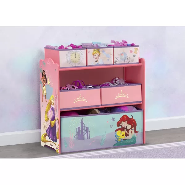 Delta Children 6 Bin Design and Store Toy Organizer - Greenguard Gold Certified, Nick Jr. PAW Patrol