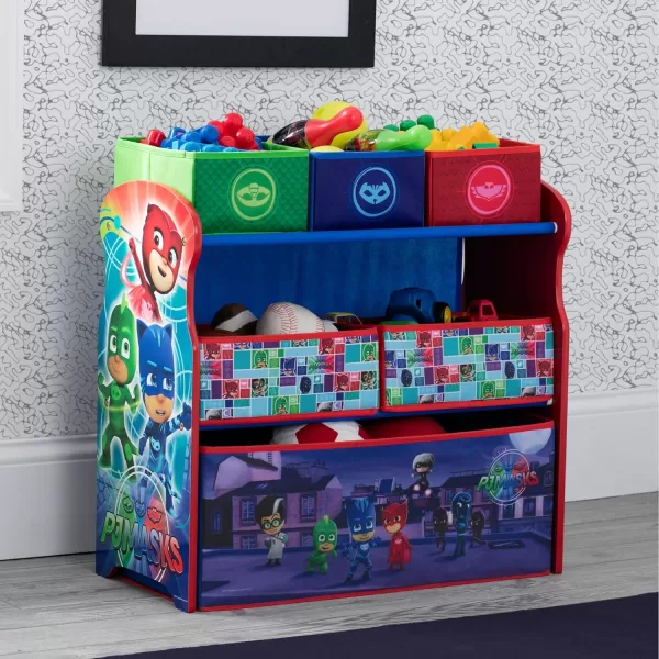 Delta Children 6 Bin Design and Store Toy Organizer - Greenguard Gold Certified, Nick Jr. PAW Patrol