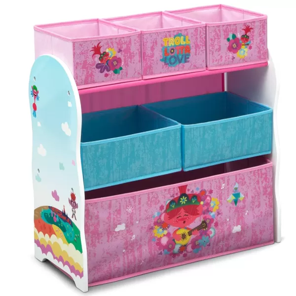 Delta Children 6 Bin Design and Store Toy Organizer - Greenguard Gold Certified, Nick Jr. PAW Patrol