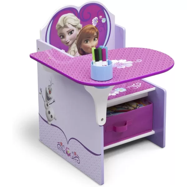 Delta Children Chair Desk With Storage Bin, Disney Frozen