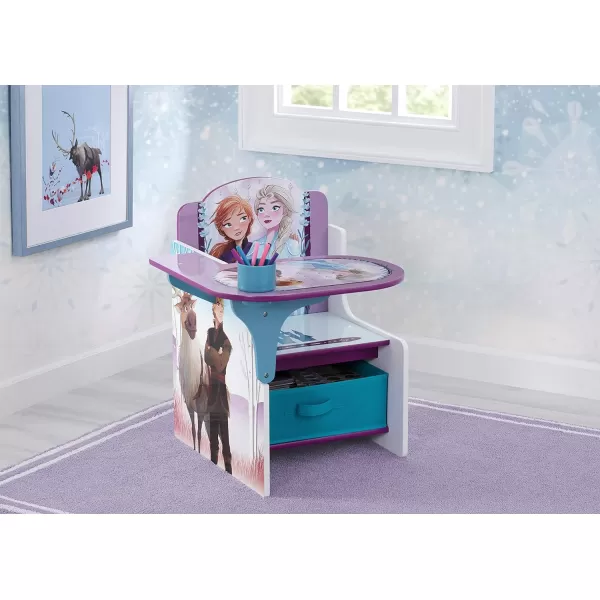 Delta Children Chair Desk With Storage Bin, Disney Frozen