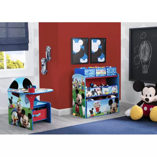 Delta Children Chair Desk With Storage Bin, Disney Mickey Mouse