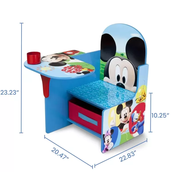 Delta Children Chair Desk With Storage Bin, Disney Mickey Mouse