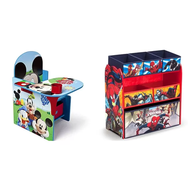 Delta Children Chair Desk With Storage Bin, Disney Mickey Mouse