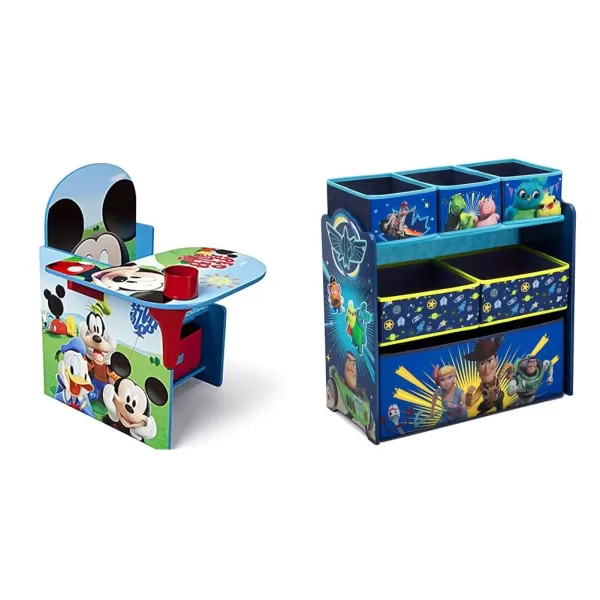 Delta Children Chair Desk With Storage Bin, Disney Mickey Mouse