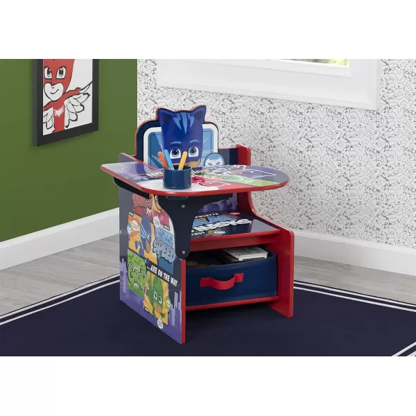 Delta Children Chair Desk With Storage Bin - Greenguard Gold Certified, Spider-Man, Arm Rest, Cushion Availability, Engineered Wood