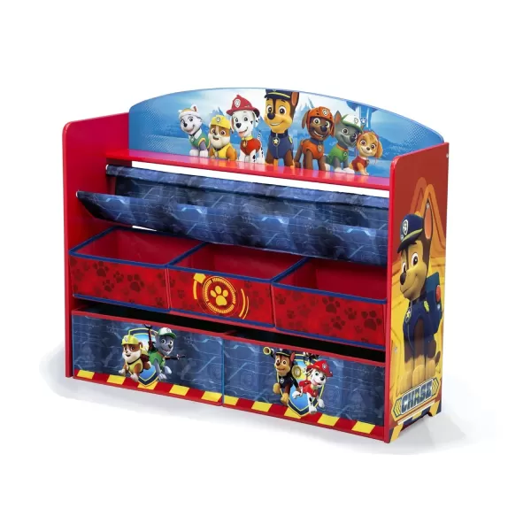 Delta Children Deluxe Book &amp; Toy Organizer, Nick Jr. PAW Patrol