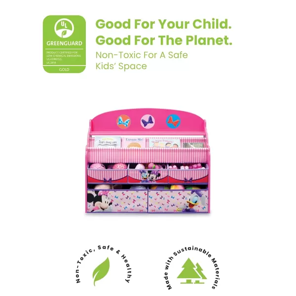 Delta Children Deluxe Book &amp; Toy Organizer, Nick Jr. PAW Patrol