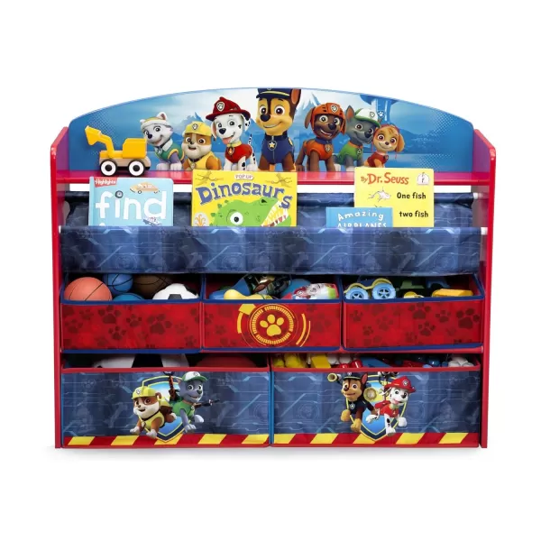 Delta Children Deluxe Book &amp; Toy Organizer, Nick Jr. PAW Patrol