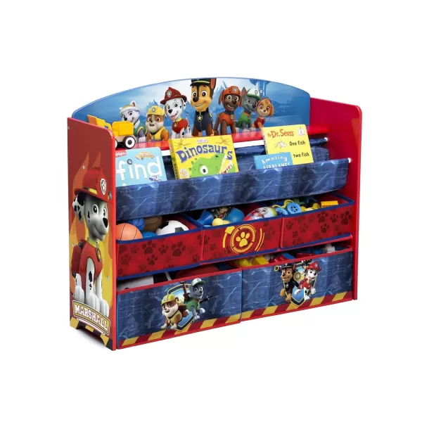 Delta Children Deluxe Book &amp; Toy Organizer, Nick Jr. PAW Patrol