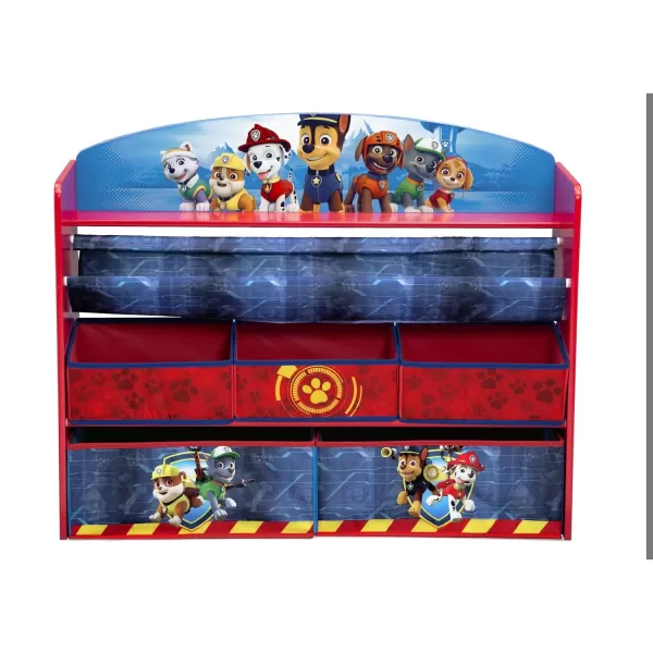 Delta Children Deluxe Book &amp; Toy Organizer, Nick Jr. PAW Patrol