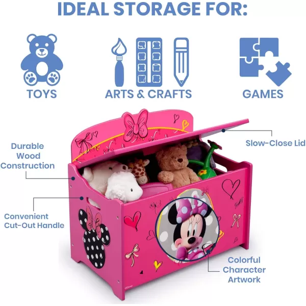 Delta Children Deluxe Toy Box, PAW Patrol