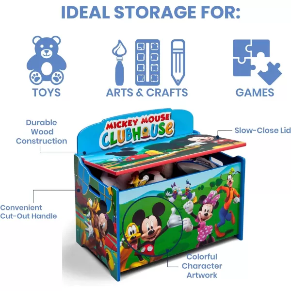 Delta Children Deluxe Toy Box, PAW Patrol