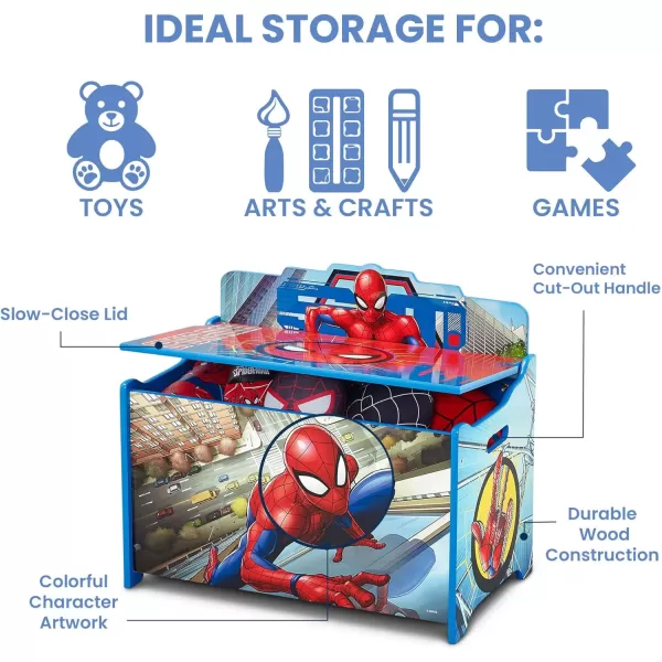 Delta Children Deluxe Toy Box, PAW Patrol