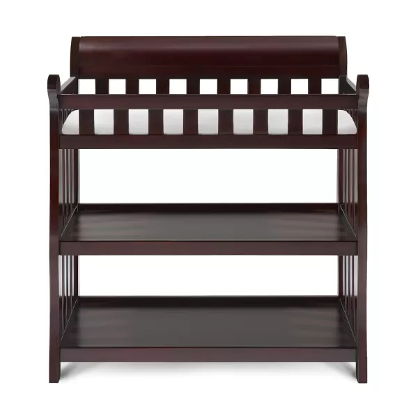 Delta Children Eclipse Changing Table with Changing Pad, White
