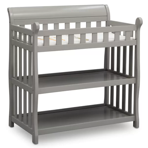 Delta Children Eclipse Changing Table with Changing Pad, White