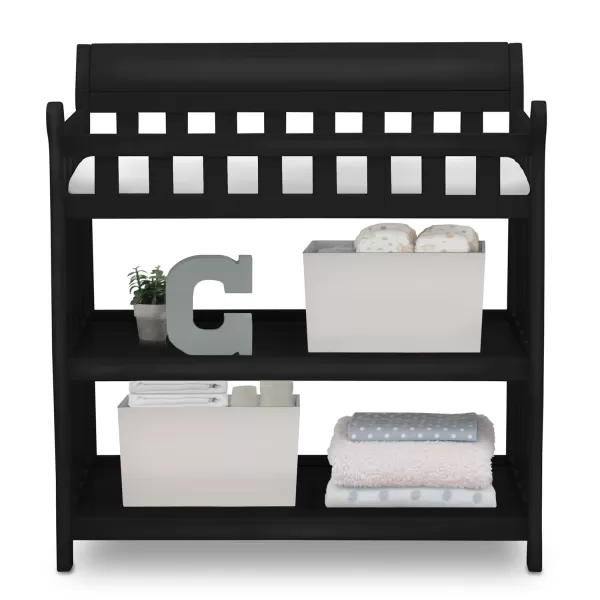 Delta Children Eclipse Changing Table with Changing Pad, White