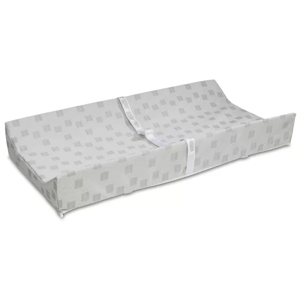 Delta Children Eclipse Changing Table with Changing Pad, White