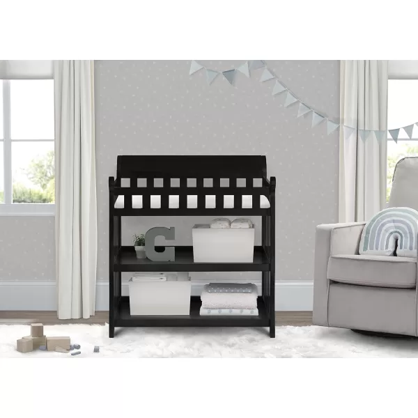 Delta Children Eclipse Changing Table with Changing Pad, White