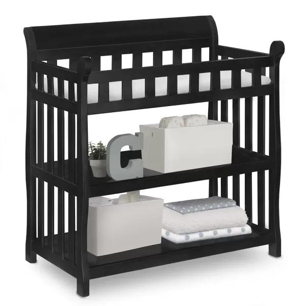 Delta Children Eclipse Changing Table with Changing Pad, White