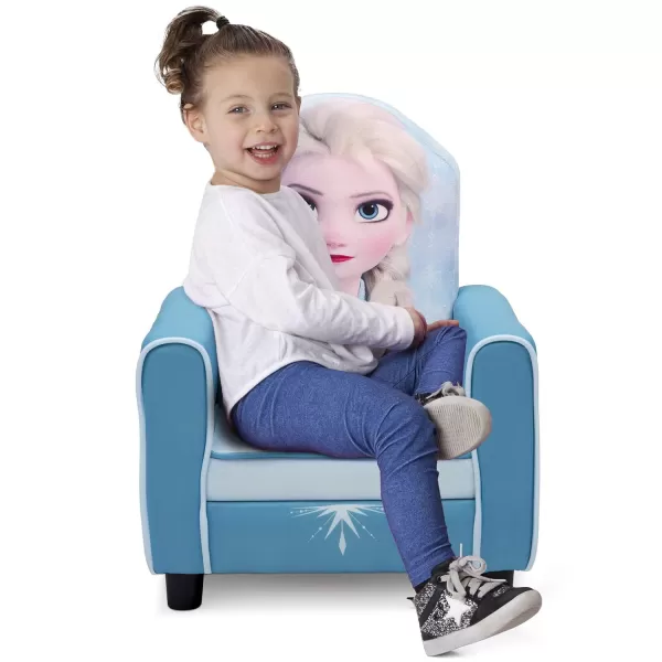 Delta Children Figural Upholstered Kids Chair, Nick Jr. PAW Patrol Chase,Wood, Blue