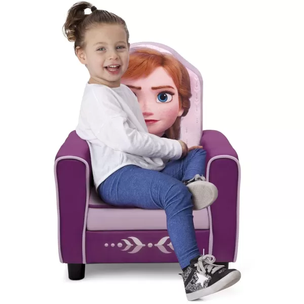 Delta Children Figural Upholstered Kids Chair, Nick Jr. PAW Patrol Chase,Wood, Blue