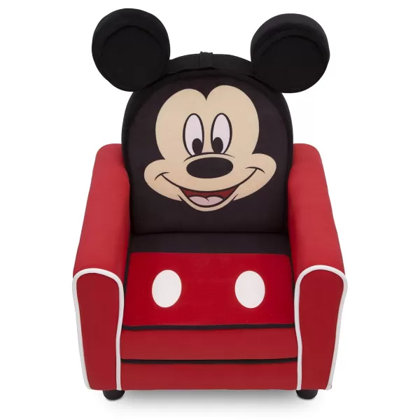 Delta Children Figural Upholstered Kids Chair, Nick Jr. PAW Patrol Chase,Wood, Blue