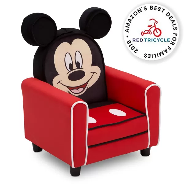 Delta Children Figural Upholstered Kids Chair, Nick Jr. PAW Patrol Chase,Wood, Blue