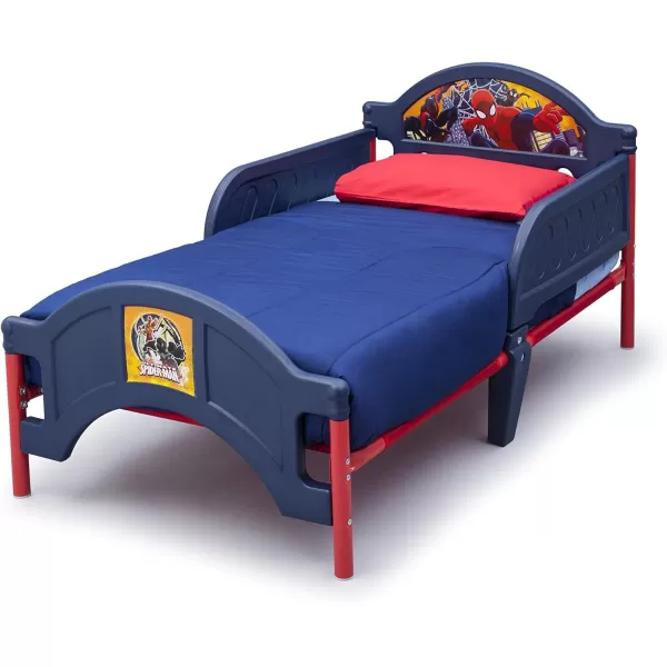 Delta Children Plastic Toddler Bed, Marvel Spider-Man