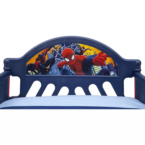 Delta Children Plastic Toddler Bed, Marvel Spider-Man