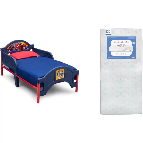 Delta Children Plastic Toddler Bed, Marvel Spider-Man