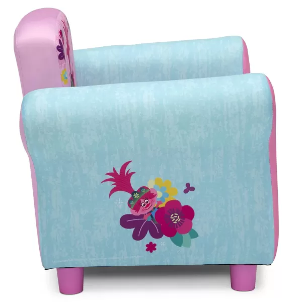 Delta Children Upholstered Chair, Wood, Disney Minnie Mouse