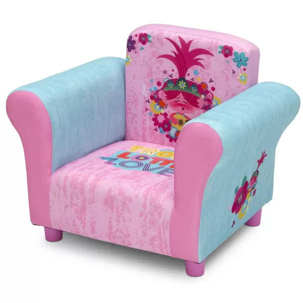 Delta Children Upholstered Chair, Wood, Disney Minnie Mouse