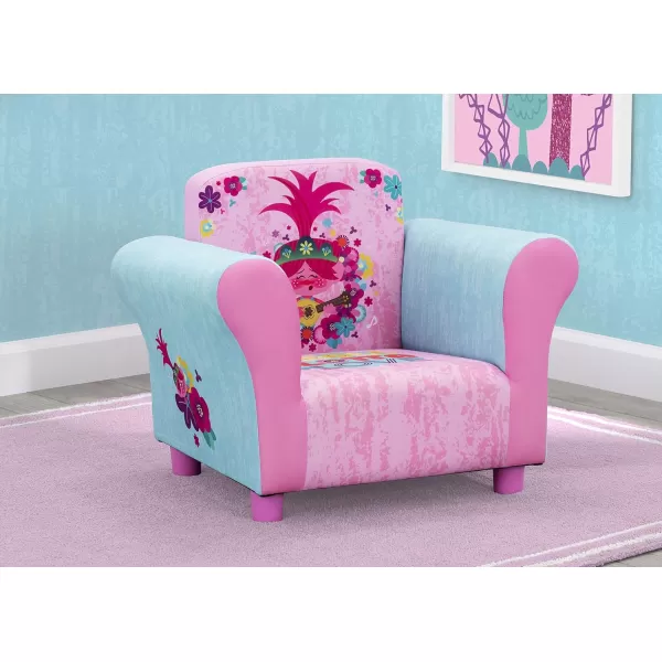 Delta Children Upholstered Chair, Wood, Disney Minnie Mouse