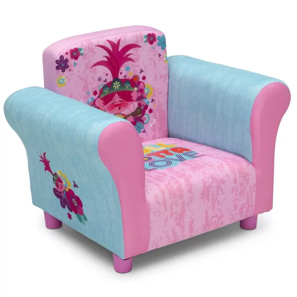 Delta Children Upholstered Chair, Wood, Disney Minnie Mouse