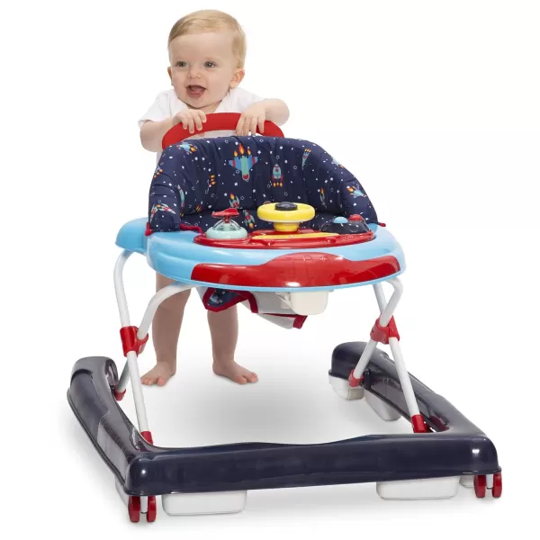 First Exploration 2-in-1 Activity Walker - with Music, Removable Play Tray, Push Walker Mode, Machine-Washable, Orbit
