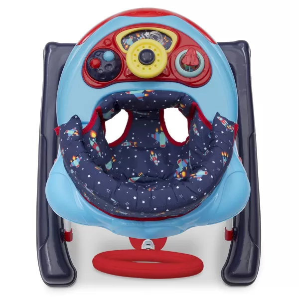 First Exploration 2-in-1 Activity Walker - with Music, Removable Play Tray, Push Walker Mode, Machine-Washable, Orbit
