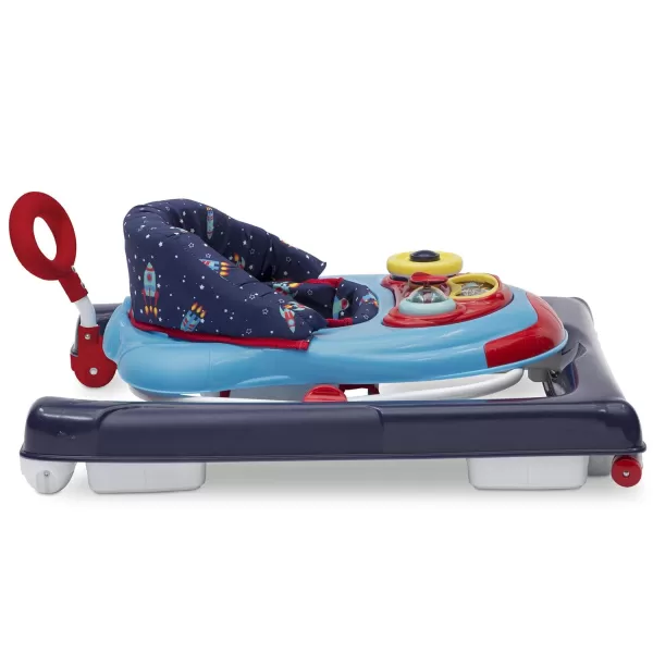First Exploration 2-in-1 Activity Walker - with Music, Removable Play Tray, Push Walker Mode, Machine-Washable, Orbit
