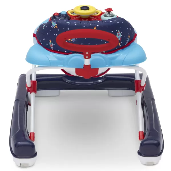 First Exploration 2-in-1 Activity Walker - with Music, Removable Play Tray, Push Walker Mode, Machine-Washable, Orbit