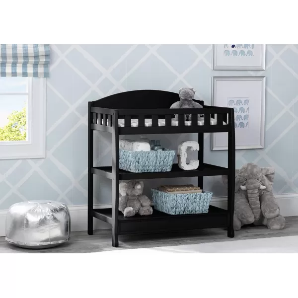 Infant Changing Table with Pad, Grey