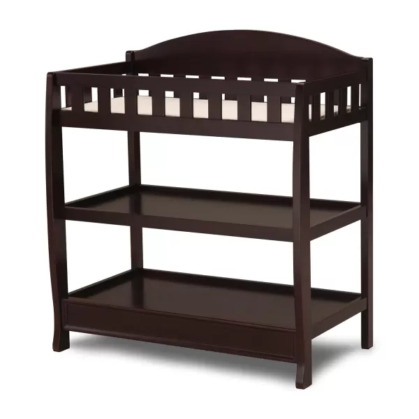 Infant Changing Table with Pad, Grey
