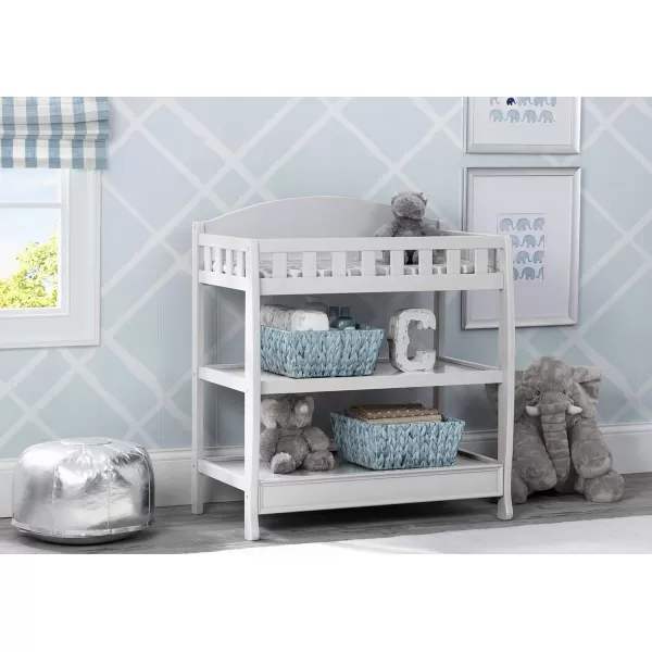 Infant Changing Table with Pad, Grey