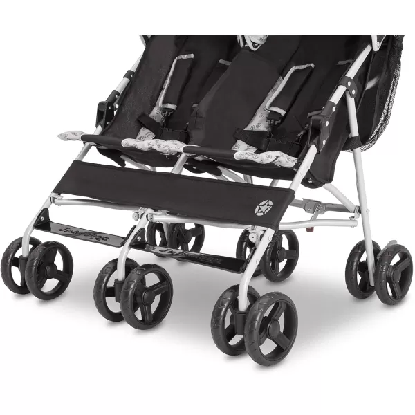 Jeep Scout Double Stroller, Charcoal Galaxy