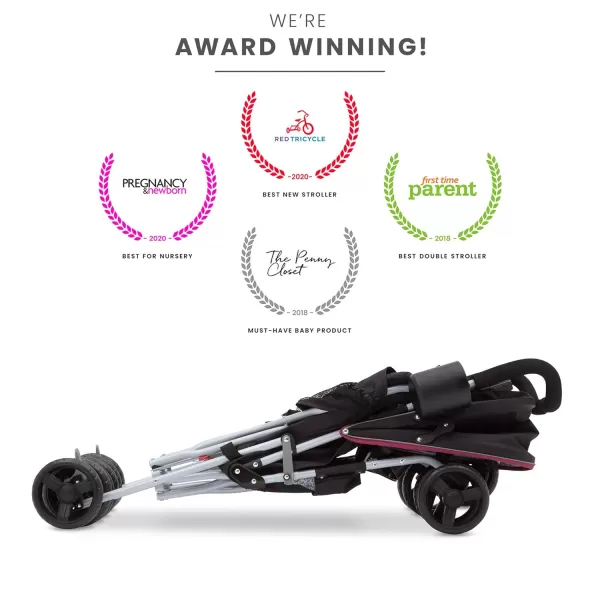 Jeep Scout Double Stroller, Charcoal Galaxy