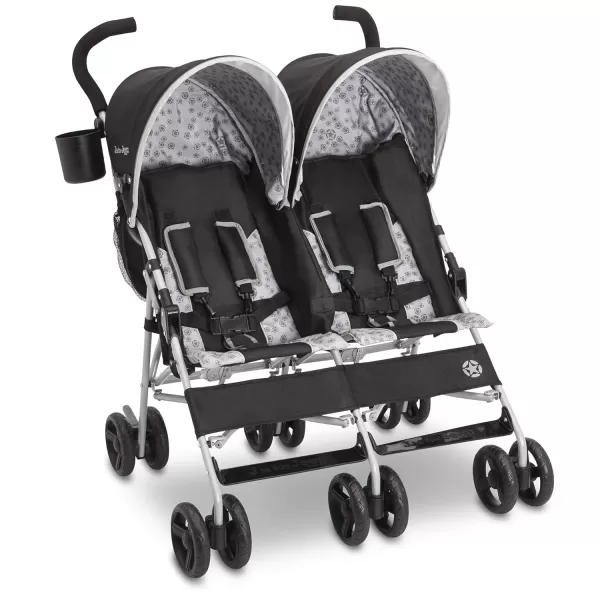 Jeep Scout Double Stroller, Charcoal Galaxy