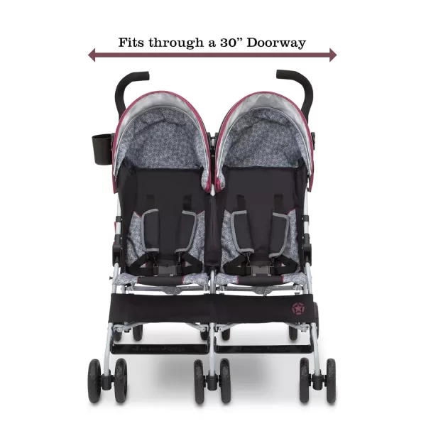Jeep Scout Double Stroller, Charcoal Galaxy