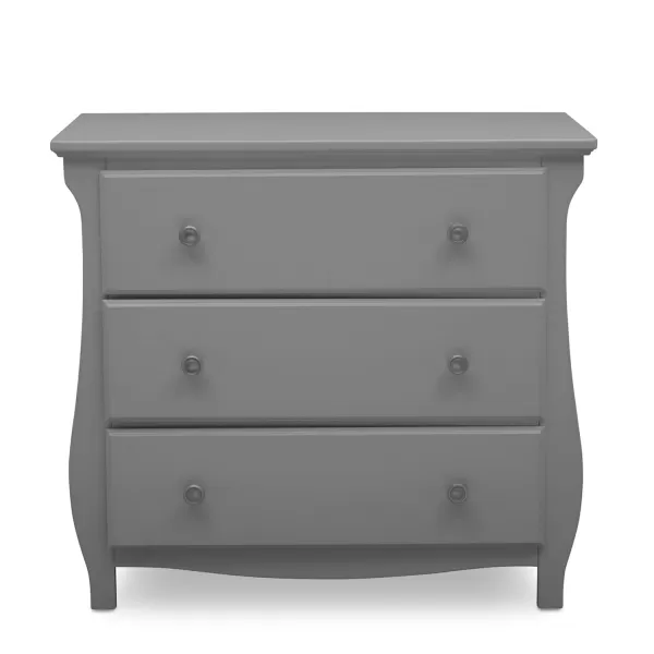 Lancaster 3 Drawer Dresser with Changing Top, Greenguard Gold Certified, Bianca White