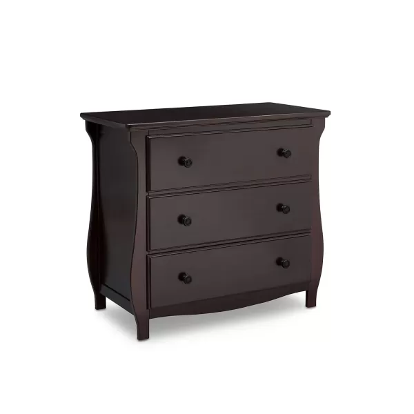 Lancaster 3 Drawer Dresser with Changing Top, Greenguard Gold Certified, Bianca White